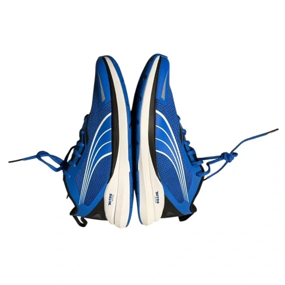 PUMA Kruz Nitro Jr. Sneakers in Blue / White / Silver - Picture 10 of 15